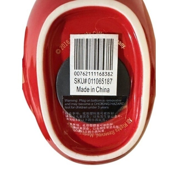 Rare Ltd Edition Starbucks Red Rooster Coin Bank 2016 Ceramic Chinese New Year - Picture 4 of 4